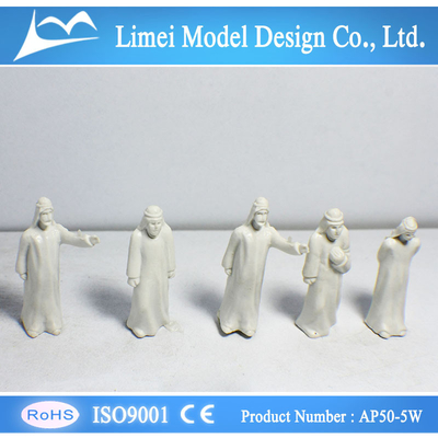China El tren del modelo de escala de OO figura para la altura de los arquitectos/de los estudiantes los 5.5cm proveedor