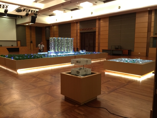 China LED que enciende el modelo arquitectónico de la miniatura del modelo de escala del modelo/de la arquitectura de escala proveedor