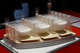 China Fabricante modelo arquitectónico de la disposición de la exposición, soporte modular de la construcción de la exposición proveedor