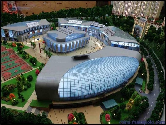 China El modelo arquitectónico asombroso suministra el acrílico para la disposición de la universidad y de la biblioteca proveedor