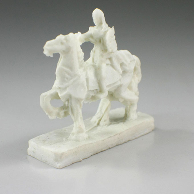 China × blanco los 3.2cm de los caballeros 3 del modelo de escala de la escultura del jade miniatura interior MD06 de la disposición proveedor