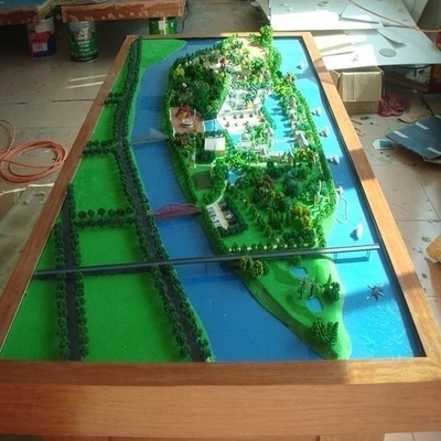 China Proyecto del planeamiento urbano, fuentes modelo arquitectónicas, fabricación del modelo de escala de la disposición proveedor
