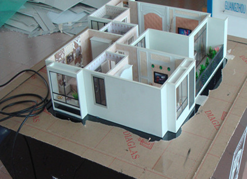 China Modelos arquitectónicos miniatura delicados para la disposición de los cuartos de la casa proveedor