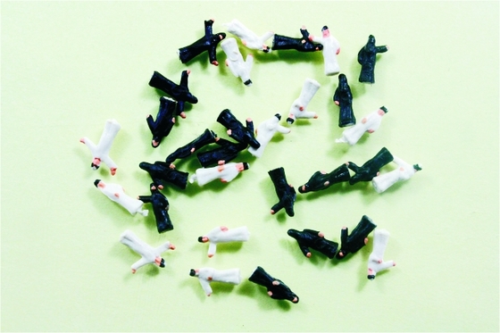 China La gente arquitectónica del modelo de escala del 1:200 de encargo de la escala pintó cuadros del árabe el 1.0cm proveedor