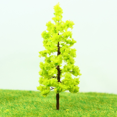 China R8030 Tren pista diseños en miniatura modelo Metal Wire escala árboles calle Kelly Green 8 cm proveedor