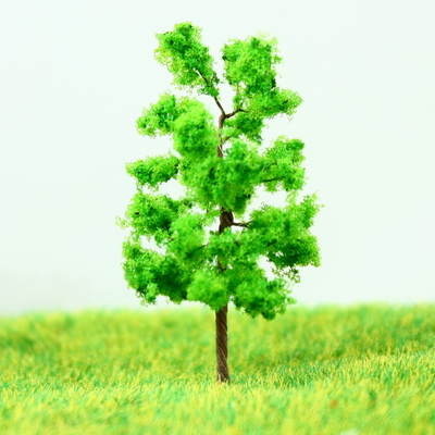 China G4316 HO ferrocarril diseño en miniatura modelo árboles carretera hilo verde Palm Tree 4,3 cm proveedor