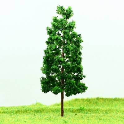 China D11040 Tren diseño en miniatura modelo árboles Avenida metálica verde profundo árbol 11 cm proveedor