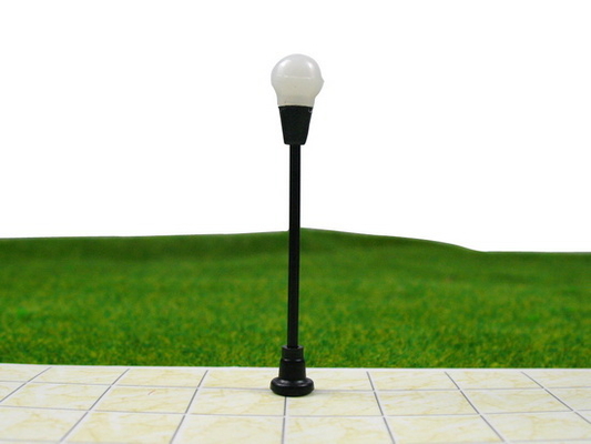 China Escala HO diseño tren luz en miniatura modelo farola puestos 5 cm proveedor