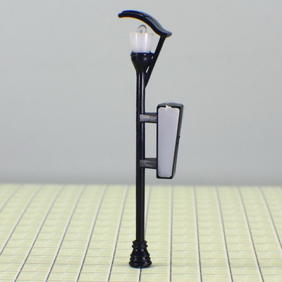 China Tren poste de pista diseños luminoso calle modelo luz 7.5 cm proveedor