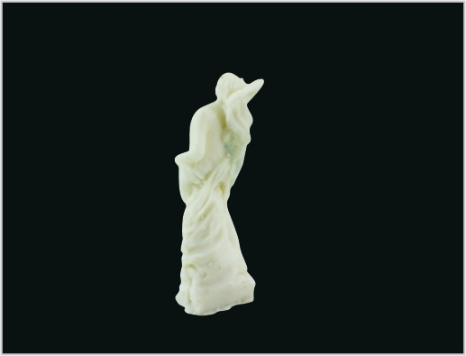 China Blanco Jade personalizado escultura 3D maqueta hadas 1.5 * 4.5 cm MD08 proveedor