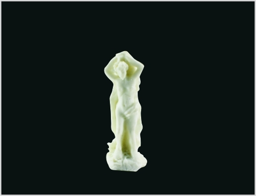 China MD12 1 * 3.5 cm Jade blanco escultura escritorio 3D escala modelo hombre fuerte proveedor