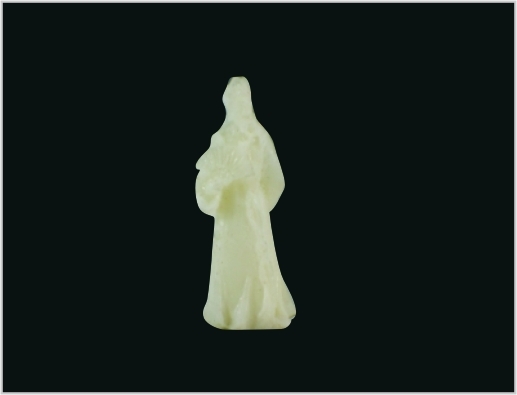 China MD17 1 * 3 cm Jade blanco escultura escritorio maqueta 3D proveedor