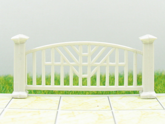 China Carril de cercado blanco del tren LG200-04 1/200 de vía de las fuentes el 1.6cm modelo de las disposiciones proveedor