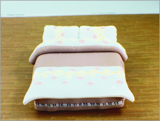 China CH1010 1:20 y 1:25 / 1:30 y 1:50 / 1:75 / 1:100 Custom cama cerámica arquitectónica modelo de muebles proveedor