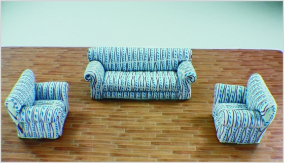 China Personalizado arquitectura modelo muebles Sofa 1:20 / 1:25 / 1:30 y 1:50 / 1:75 / 1:100 proveedor