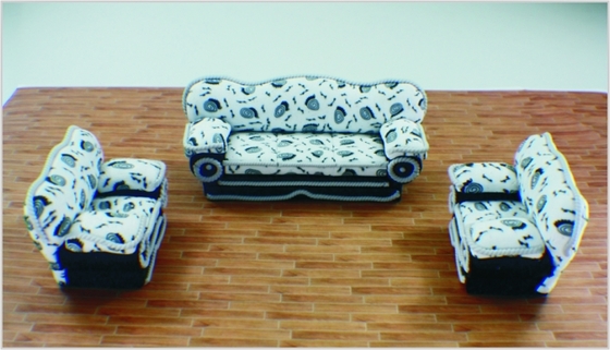 China 1:20 /1: 25/1: 30/1: 50/1: 75/1: Sofá de adornamiento interior de los muebles modelo arquitectónicos 100 proveedor