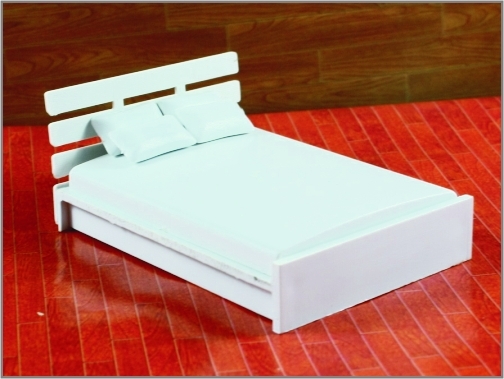 China OEM casas arquitectura 3D modelo muebles Unión moderna doble cama 1:20 y 1:25 y 1:30 proveedor