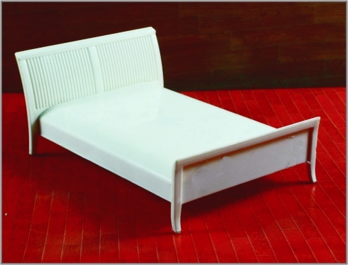 China 1:20 /1: 25/1: Los muebles modelo arquitectónicos interiores 30 bloquean la cama de Doube proveedor