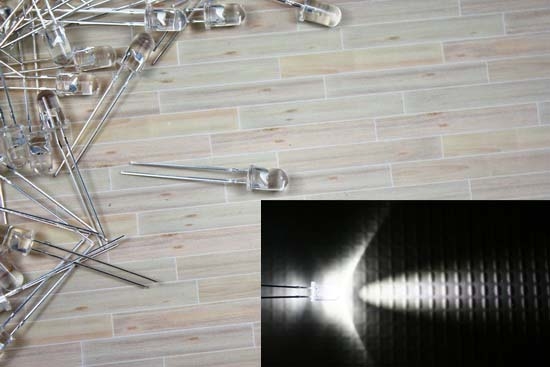 China MD01-005 3 MM blanco llevó luz arquitectónica escala modelo suministros proveedor