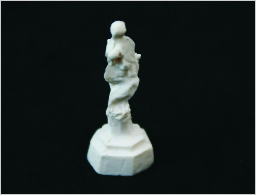 China Escale a la mujer fuerte de escritorio B18-06 OO del modelo de escala de la escultura 3D proveedor