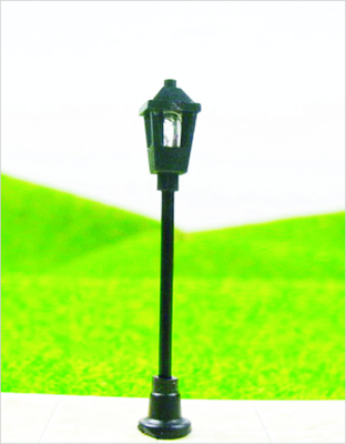 China Poste modelo plástico de encargo de la lámpara de las luces de calle de la Solo-cabeza T1 6V para las disposiciones del ferrocarril los 4.5cm proveedor