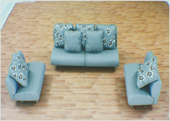 China Mini sofá de la cerámica suave con animadamente y muebles modelo arquitectónicos de la naturaleza proveedor
