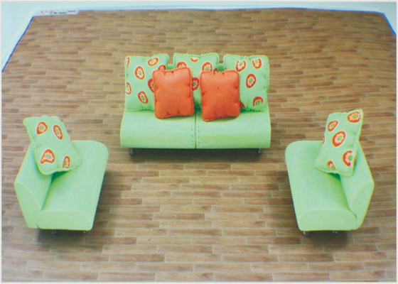 China Sofá modelo arquitectónico de encargo de los muebles para la disposición y la casa de muñecas modelo proveedor