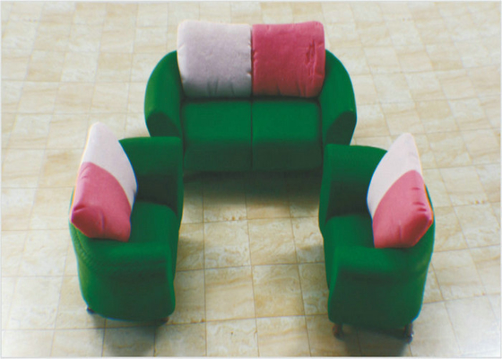China Verde y sofá de la cerámica de la raya mini con animadamente y muebles modelo arquitectónicos de la naturaleza proveedor