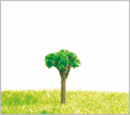 China árboles modelo miniatura plásticos verdes del 1.8cm en hecho a mano proveedor
