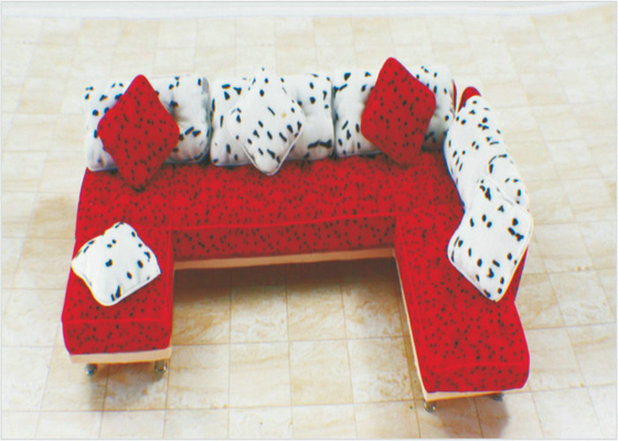 China Sofá de cerámica modelo arquitectónico SF210 del arte del equipamiento casero de los muebles de la Plaza Roja proveedor