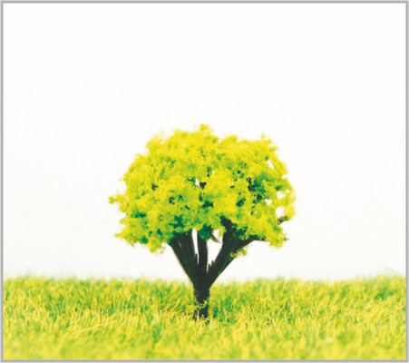 China HO árboles modelo miniatura verdes hechos a mano de la aduana los 2.5cm proveedor