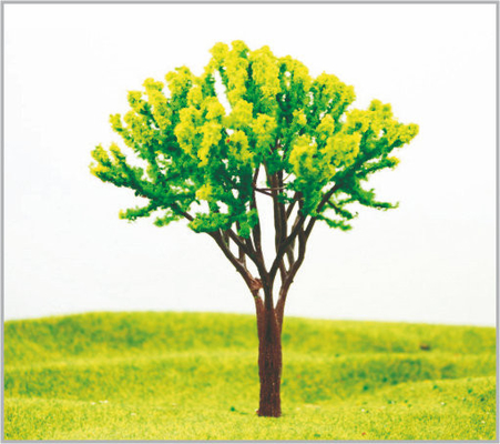 China árboles modelo miniatura plásticos arquitectónicos del 16cm en hecho a mano con verde proveedor