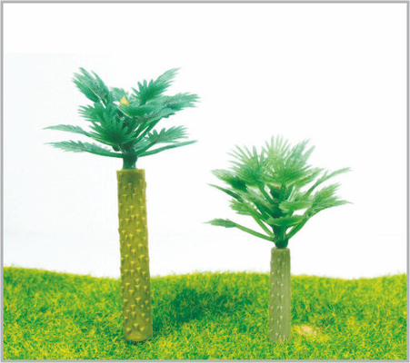 China HA50 / tren HO HA35 diseño en miniatura modelo árboles coco verde calle árbol 5 cm a 3,5 cm proveedor