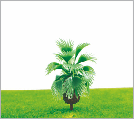 China HO árbol de coco verde de la calle de los árboles modelo miniatura de la disposición del tren los 5.5cm proveedor