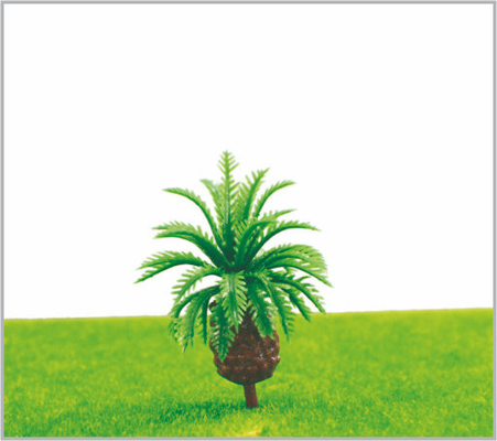 China M018 Alambre de plantar árboles de miniatura escala modelo verde Avenida pino árbol 4 cm proveedor