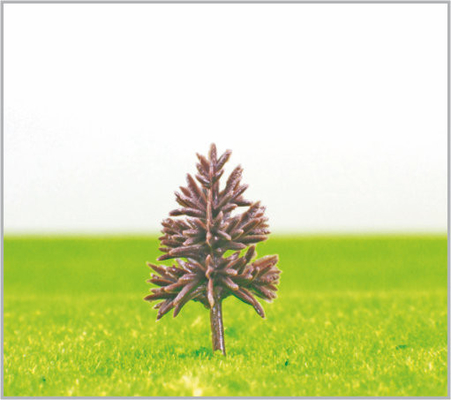 China B4815 OEM miniatura modelo árboles pirámide plástico verde amarillo tronco 4.8 cm proveedor