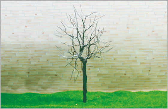 China TSSJ11040 Árbol de alambre de ferrocarril pista diseño en miniatura modelo árboles Torre Stand 11 cm proveedor