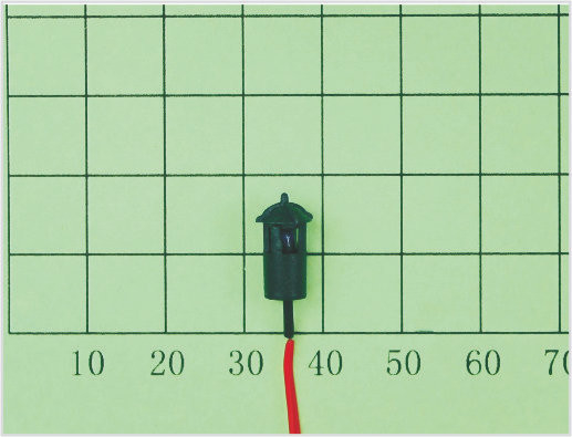 China T17 Luminosa Billboard calle plástico escala modelo farola para diseños de trenes HO 1.5 cm proveedor