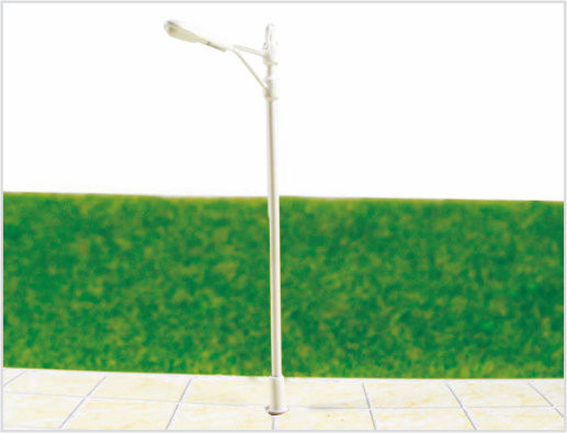China T27 n escala tren luminosos diseño iluminación calle modelo poste de luz 7,5 cm proveedor