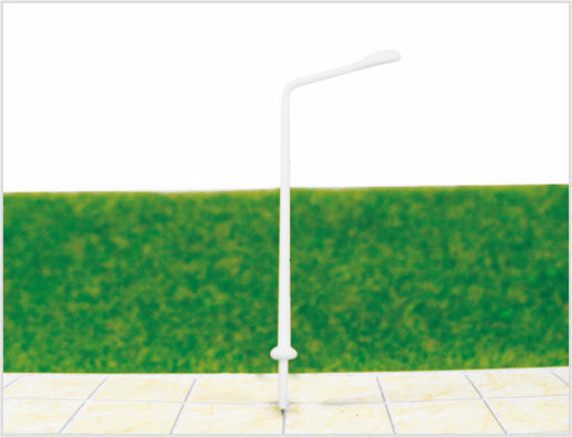 China ML1000 Personalizado 6V encabezada por solo luces de jardín plástico modelo Lamp Post para diseños de ferrocarril proveedor