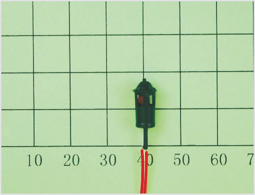 China De la calle de encargo de la cartelera T1702 farol plástico del modelo de escala 6V para HO las disposiciones ferroviarias el 1.5cm proveedor