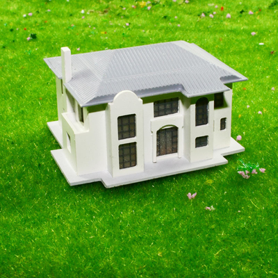 China Pared blanca de los modelos arquitectónicos miniatura del CE ROHS para la exposición proveedor