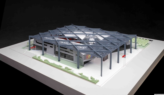 El edificio miniatura del fabricante modelo arquitectónico miniatura modela el cobre proveedor