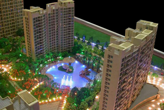 Fabricante modelo arquitectónico de encargo, modelo de la miniatura del edificio de oficinas Ho proveedor