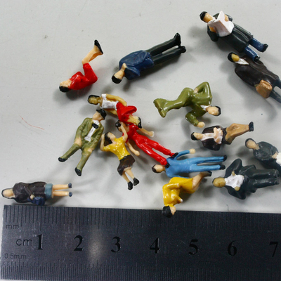 La gente arquitectónica del modelo de escala del 1:87 P87-24 HO pintó cuadros los 2.0cm proveedor