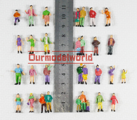 La gente arquitectónica del modelo de escala del 1:87 P87-25 HO pintó cuadros los 2.0cm proveedor