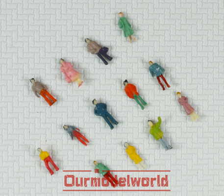 Gente arquitectónica del modelo de escala del 1:150 N, cuadros el 1.0cm para la disposición modelo del tren proveedor