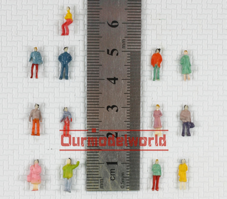 Gente arquitectónica del modelo de escala del 1:150 N, cuadros el 1.0cm para la disposición modelo del tren proveedor