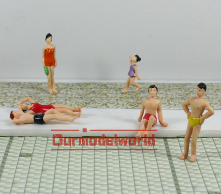 negro arquitectónico de 1/75 personas de modelo de escala para las disposiciones de la casa de la escala de DIY proveedor