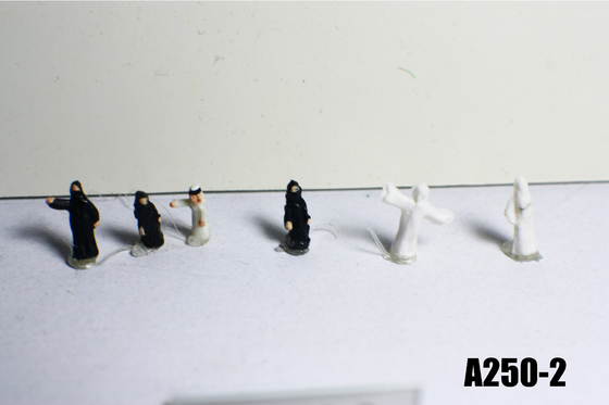 La colocación arquitectónica árabe/que se sienta de 1/200 personas de modelo de escala figura proveedor